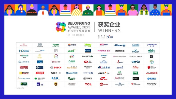 2025多元公平包容大奖（Belonging Awards）获奖结果揭晓，向高层次组织看齐