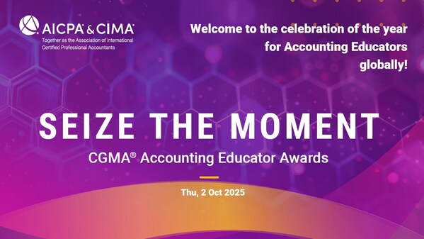 AICPA 与 CIMA 公布  2025 CGMA 会计教育者奖  全球获奖者名单
