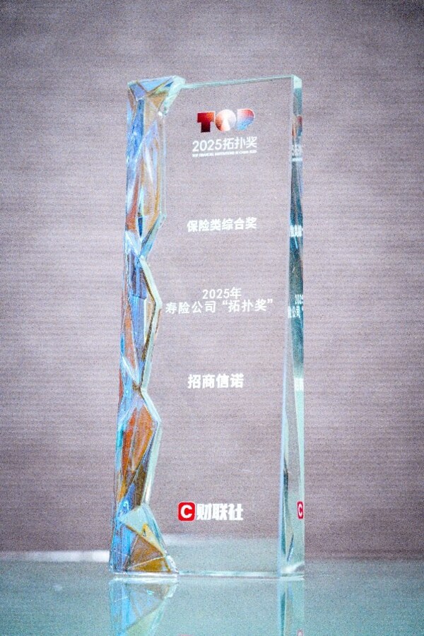 招商信诺荣膺2025中国金融业 拓扑奖 双奖