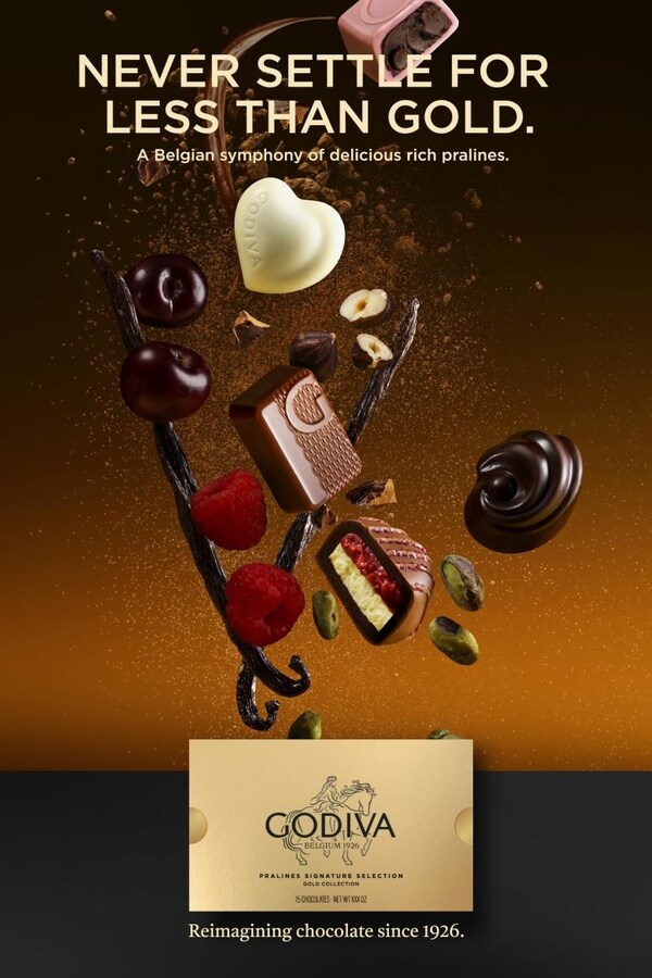 GODIVA歌帝梵百年前夕，揭晓全新品牌形象，重构经典臻品